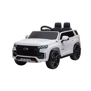 Chevrolet Tahoe Licensed Mercedes Toy Car Ride On With RC