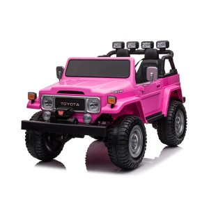 R/C 12v Licensed Toyota FJ-40 Electric Ride on Car