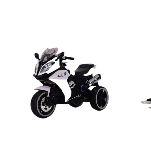 6v Kids Motorcycle with Training Wheels with Shock Absorb